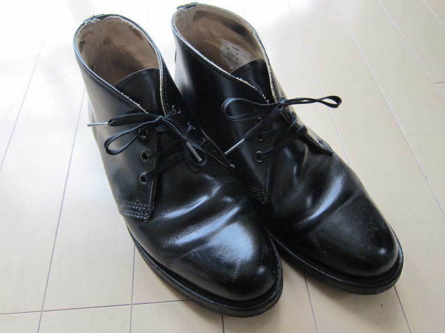 ●COVE SHOE COMPANY コーブシューカンパニー 革靴 ブーツ レザー USA製 S1016Z ポストマン シューズ 黒 SIZE 8 1/2 26.5cm