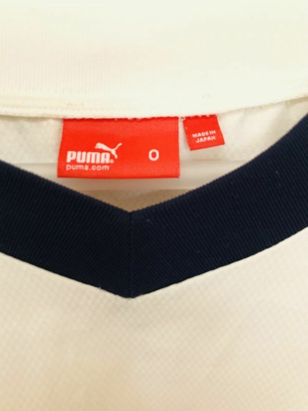 PUMAゴルフ　プーマゴルフ　メンズジャケット　サイズO　ピステ　ナイロンジャケット　ホワイト系