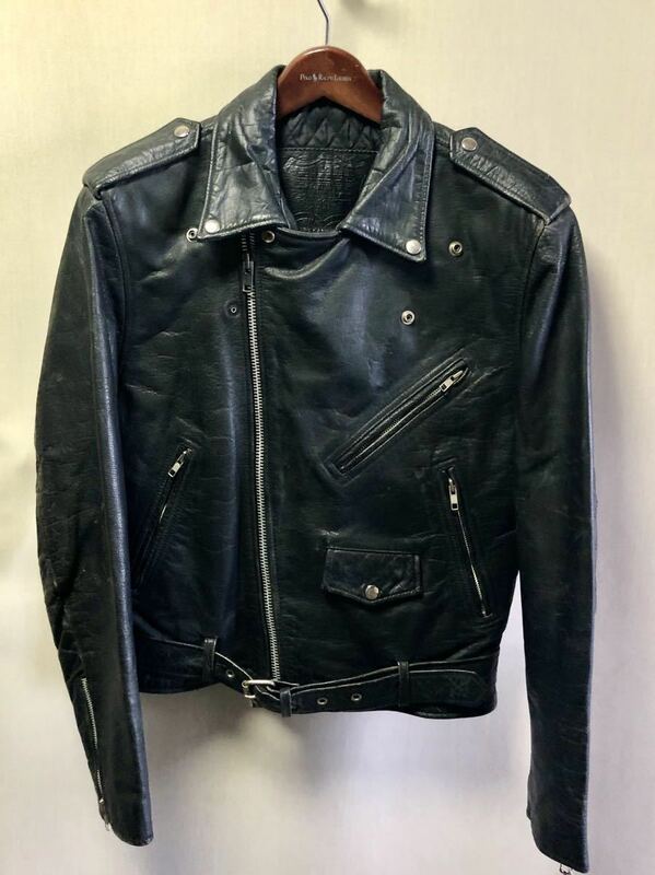 unknown Leather Riders Jacket Size 42