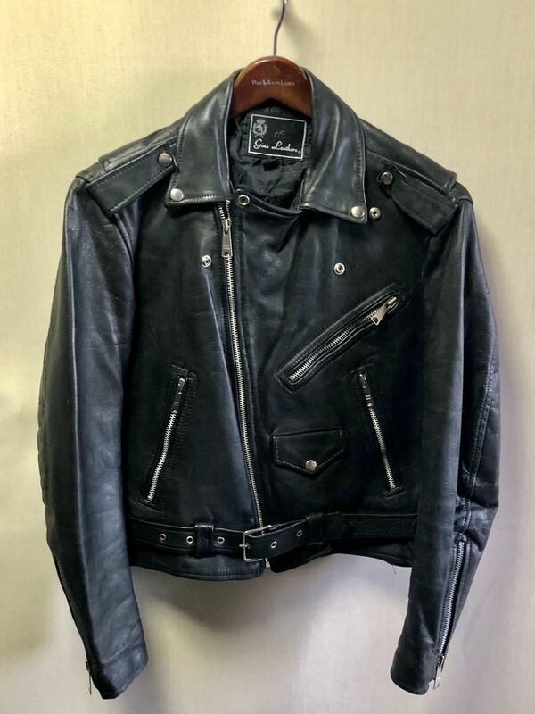 gino - Leather . Riders Jacket Size 40