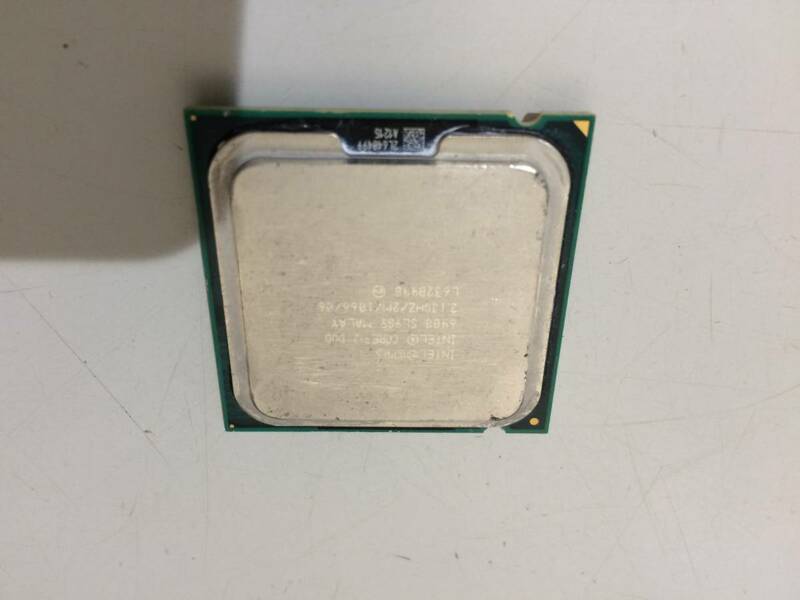 中古品 intel Core 2 Duo 6400 2.13GHz L2:2MB FSB:1066MHz 現状品②