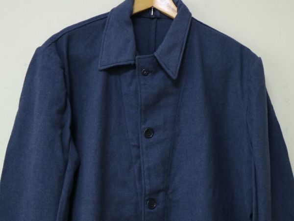 デッドストック ビンテージ 1940's-50’ｓ ギリシャ軍 ワーク ジャケット カバーオール サイズ1 / ミリタリー ホスピタル フランス 軍