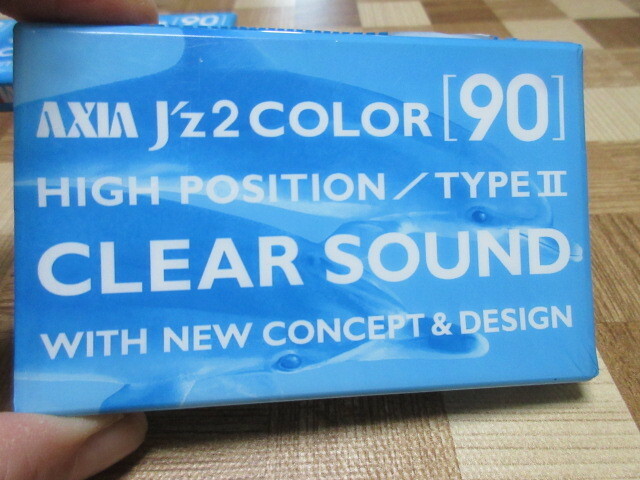 AXIA カセットテープ 　J'z2 COLOR ９０ ハイポジ　