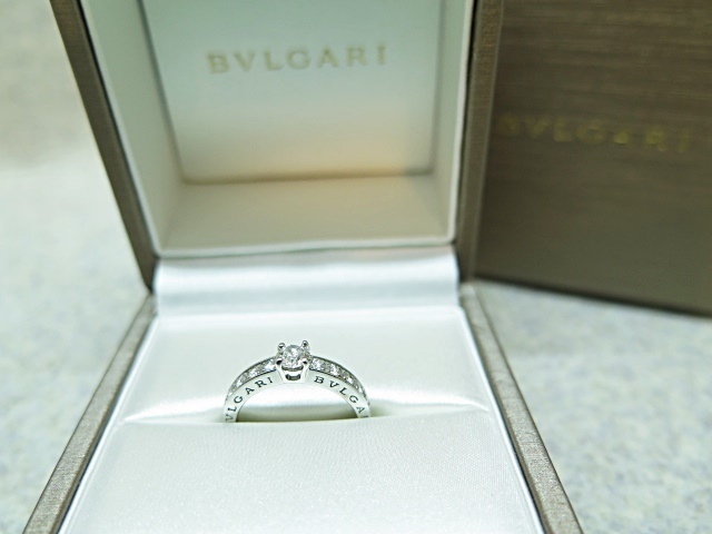 ★☆【ブルガリ】BVLGARI Pt950 プラチナ デディカータ ダイヤモンド リング 指輪 #11 ot☆★