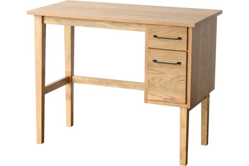 家具　Rasic Desk 900　オーク材　スチール　ブルックリンスタイル　カリフォルニアスタイル　西海岸風