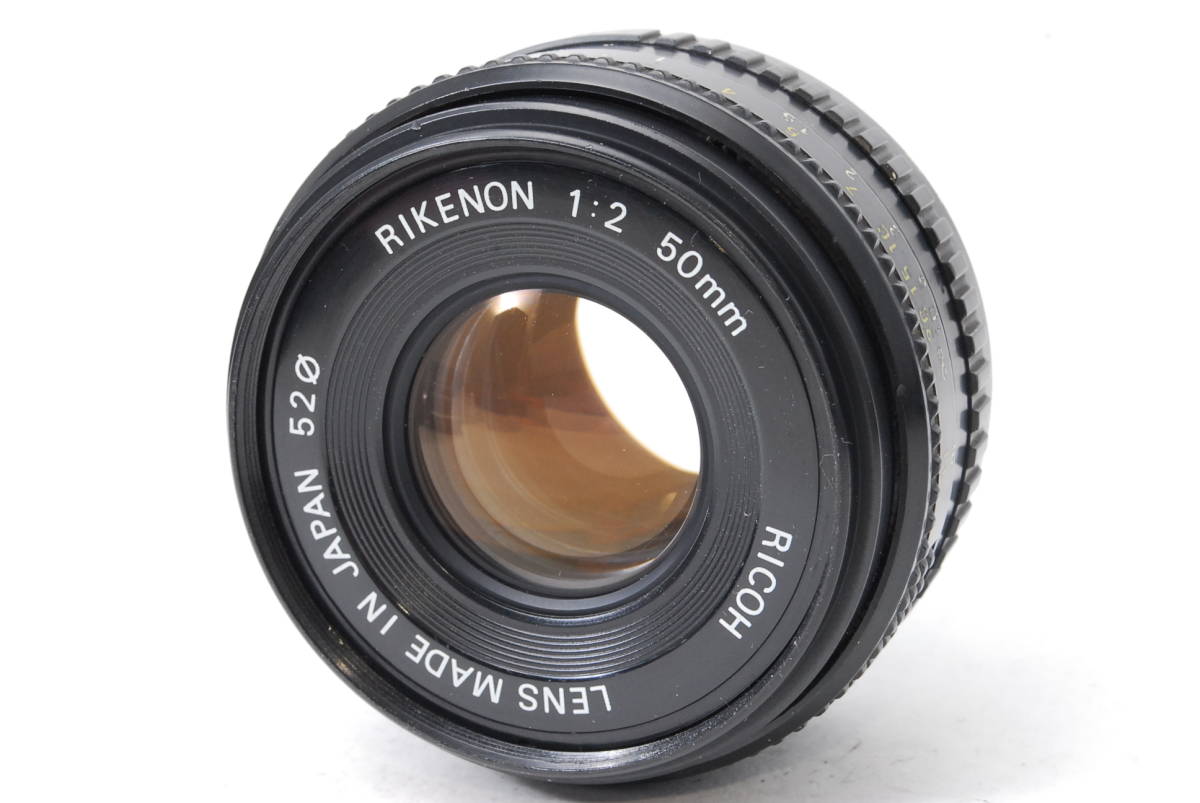 並品 リコー RICOH RIKENON 50mm F2 前期 【117378】 ♯9066