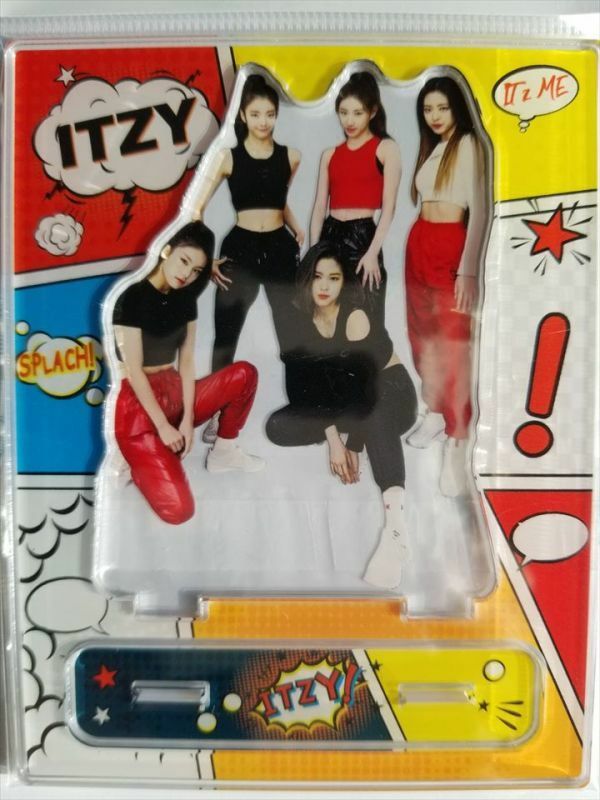 韓国　K-POP☆ITZY イッジ☆アクリルスタンド　V-1