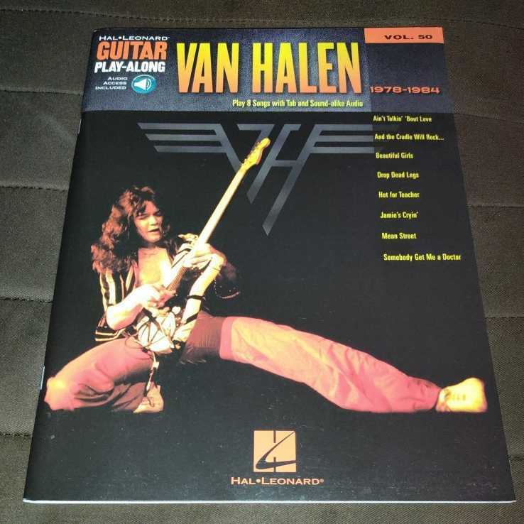匿名送料無料　ヴァン・ヘイレン(Van Halen) 輸入ギター譜(web音源,TAB付 バンヘーレン
