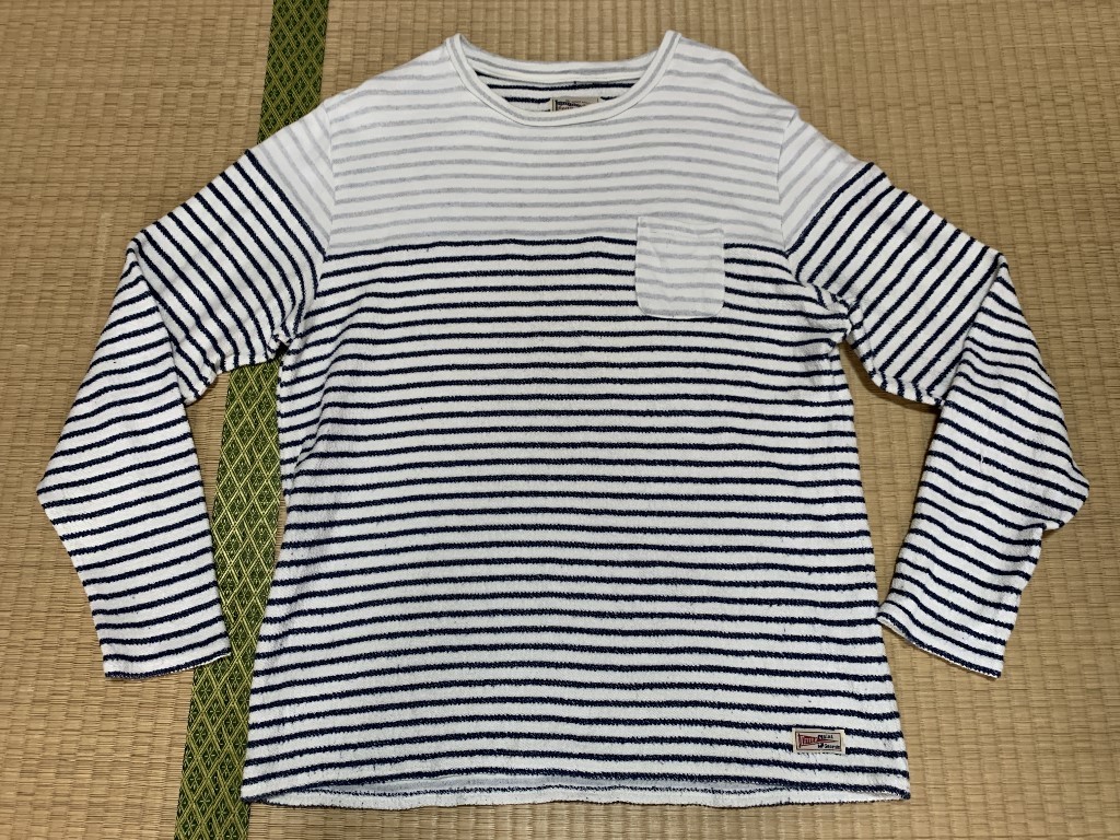 The DUFFER of St.GEORGE ダファー オブ セントジョージ タオル地トレーナー XL