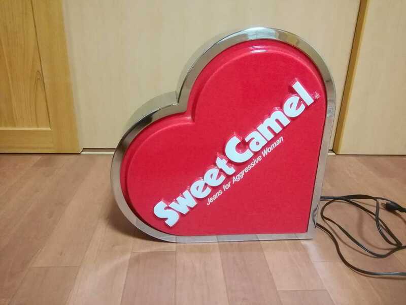 Sweet Camel 電飾ライト　販促品　看板 【SweetCamel】