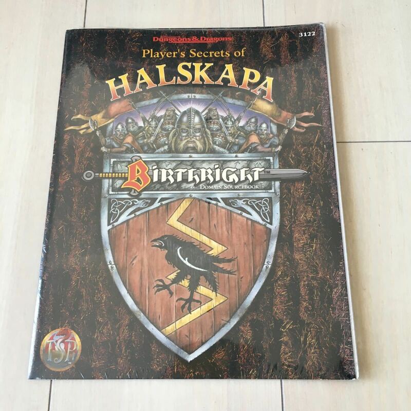英語版 AD&D ダンジョンズ&ドラゴンズ Player’s Secrets of HALSKAPA