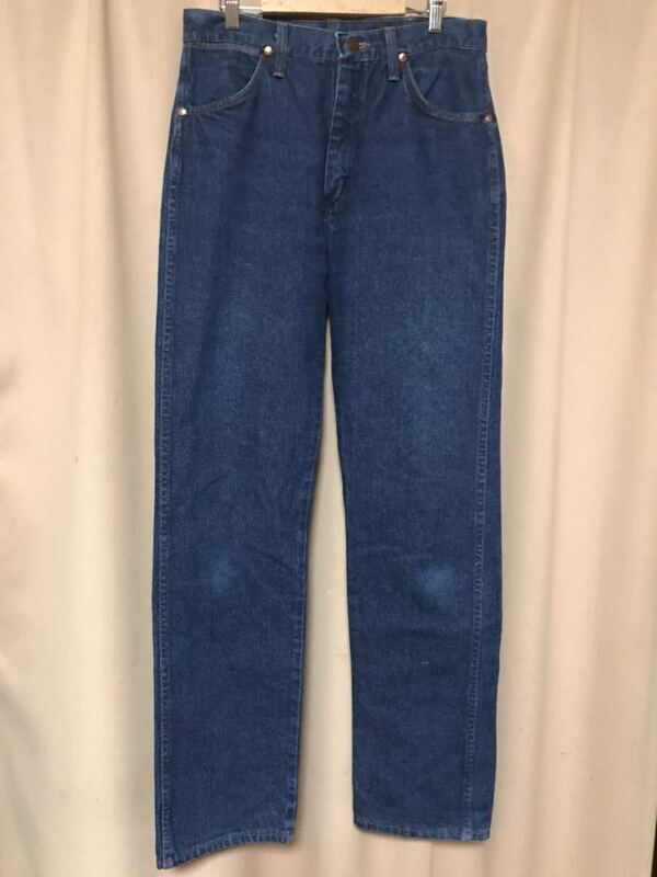 USED 80s VINTAGE WRANGLER 13MWZ JEANS MADE IN USA 中古 80's ラングラー ジーンズ W30 L34 アメリカ製 ビンテージ 送料無料