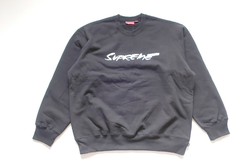 (L)20FW Supreme Futura Logo Sweatshirtシュプリームフーチュラロゴスウェットシャツ黒