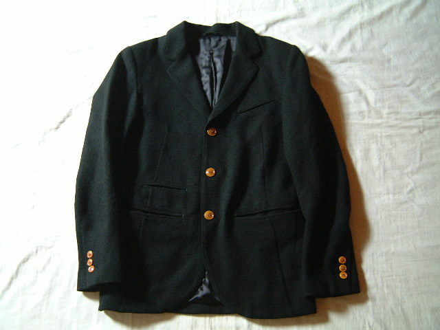 ロストコントロール 3B Wool jacket 黒1(GERUGA)