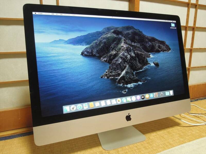 Apple iMac 5K 27インチ Late 2014 (Core i7 4GHz/32GB/SSD 1TB/Radeon R9 M295X 4GB) 中古 A1419
