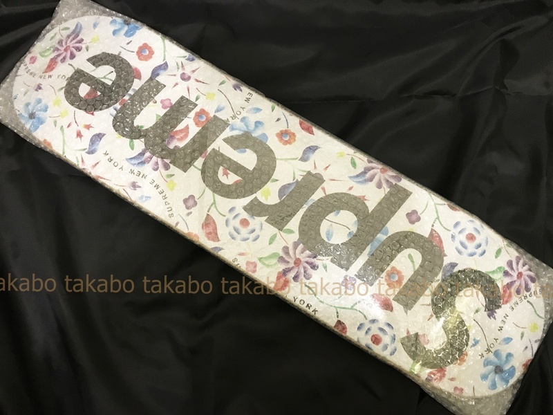 SUPREME シュプリーム　Airbrushed Floral Skateboard フローラル　スケードボード　デッキ