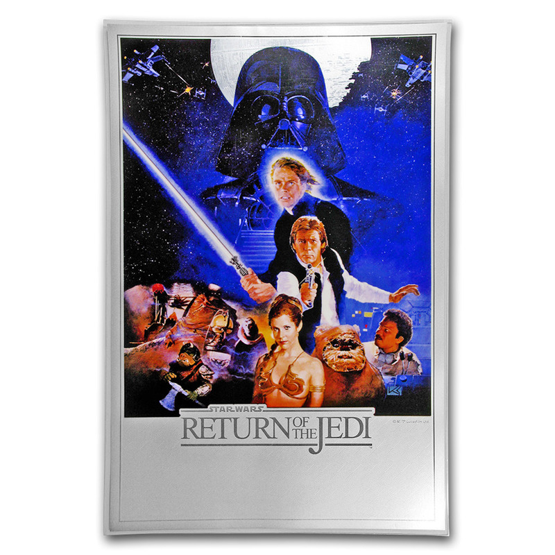 ニウエ　2018年　銀貨　2ドル　スター ウォーズ 　Star Wars Return of the Jedi - Premium @5-80