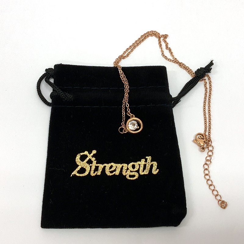 【開封済新品】レディス／Strength／ネックレス／ピンクゴールド／La115_AY049