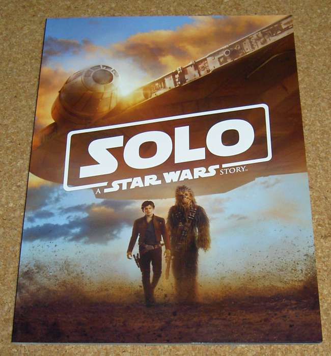 ★スターウォーズ 劇場パンフレット ソロ SOLO【通常版】