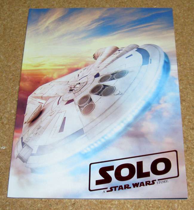 ★スターウォーズ 劇場パンフレット ソロ SOLO【限定版】