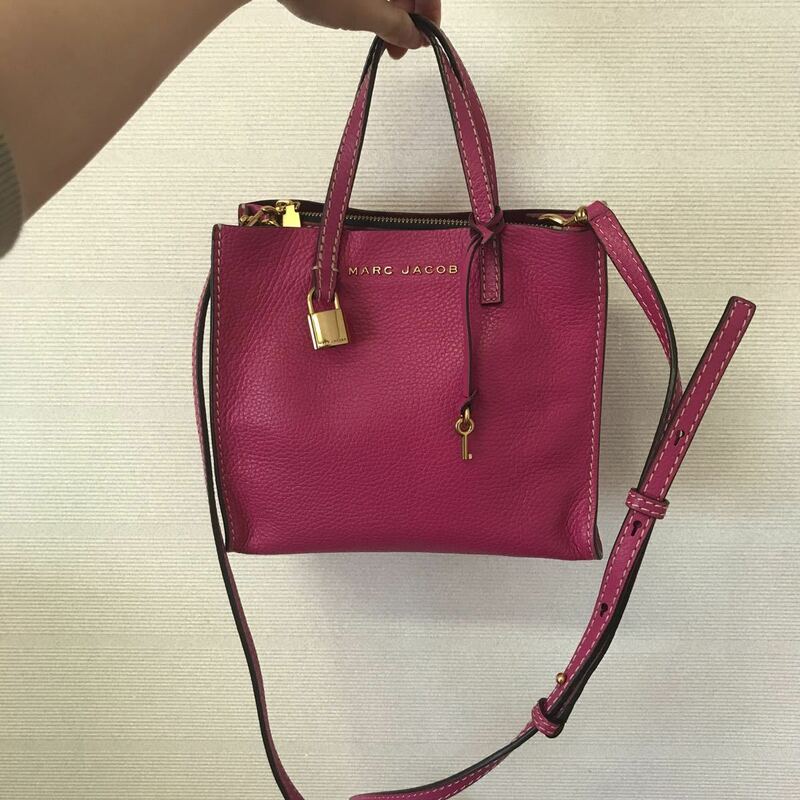MARC JACOBS M0013268 2wayバッグ 中古 ピンク 20201031