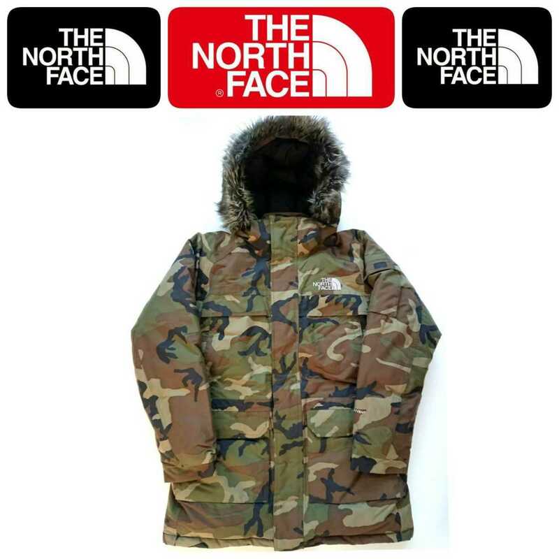 超名作 THE NORTH FACE ノースフェイス 国内正規品 ND01609 防風・防寒抜群ダウン 高機能撥水ナイロンマクマードパーカ M 美品 ゴッサム