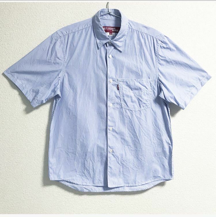 AD2006 ジュンヤワタナベマン コムデギャルソン × リーバイス 半袖シャツ