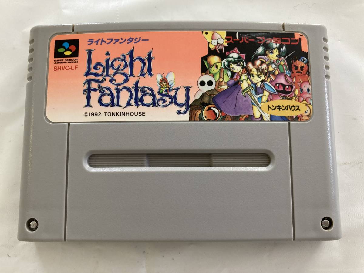 1026-007　セーブOk動作品　スーパーファミコン　ライトファンタジー Light Fantasy　SFC　スーファミ