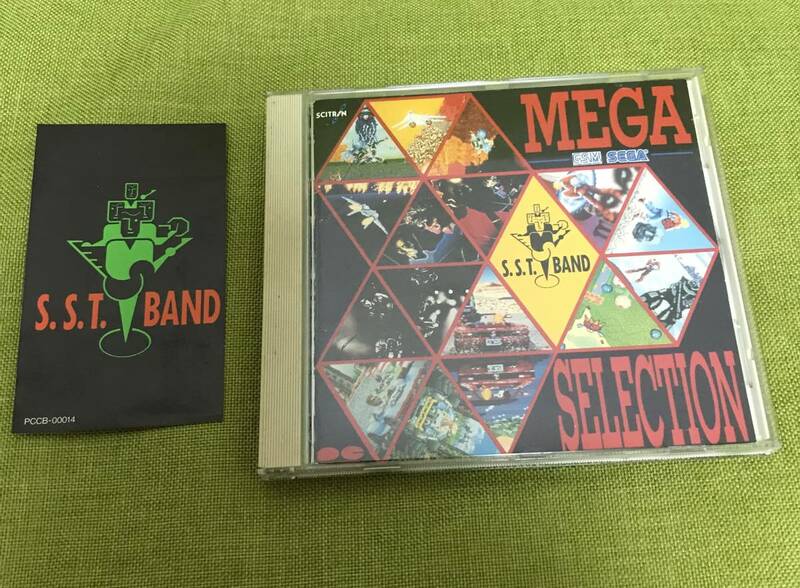 【ステッカーあり】MEGA SELECTION CD セガ アフターバーナー パワードリフト ギャラクシーフォース スペースハリアー アウトラン 
