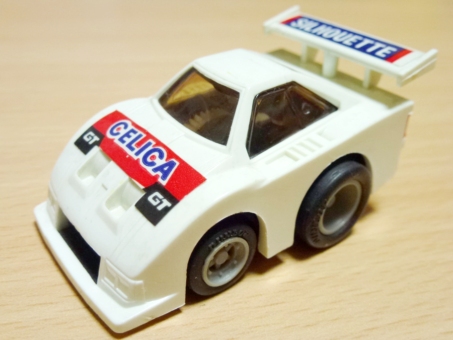 サーキットチョロQ GT セリカ シルエット 白色 美品