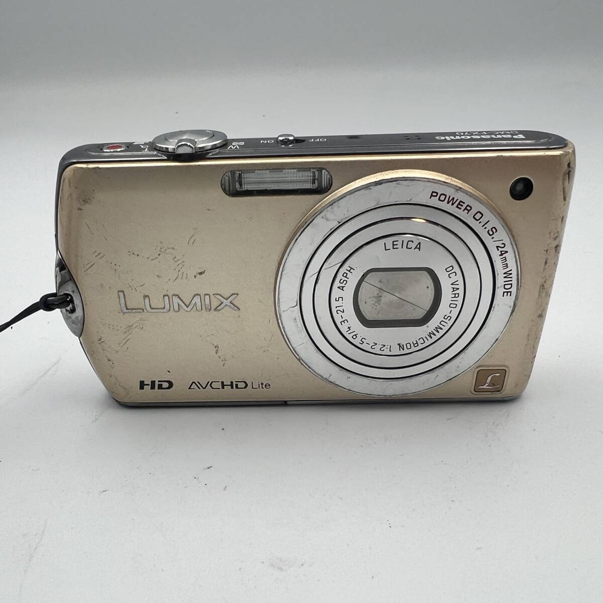 Panasonic パナソニック LUMIX DMC-FX70 ゴールド コンパクトデジタルカメラ コンデジ