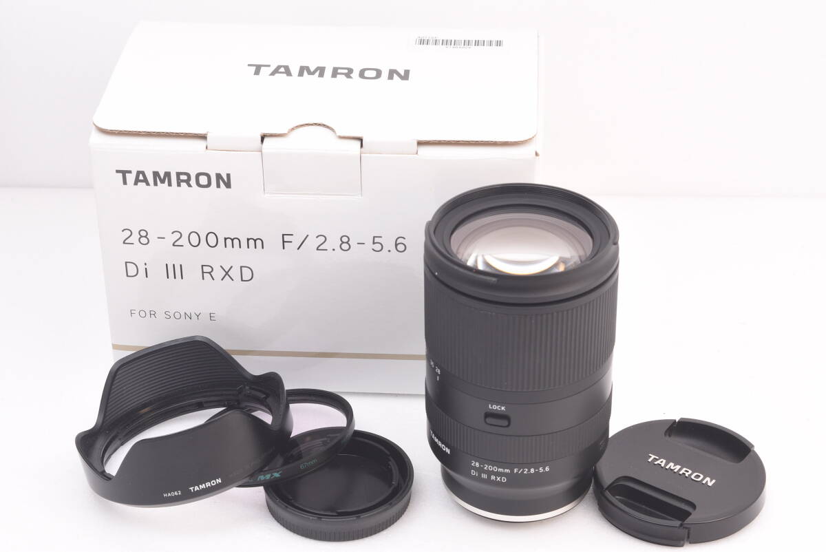 タムロン 28-200mm F/2.8-5.6 Di III RXD A071 ソニーEマウント用　A071SF フルサイズ対応