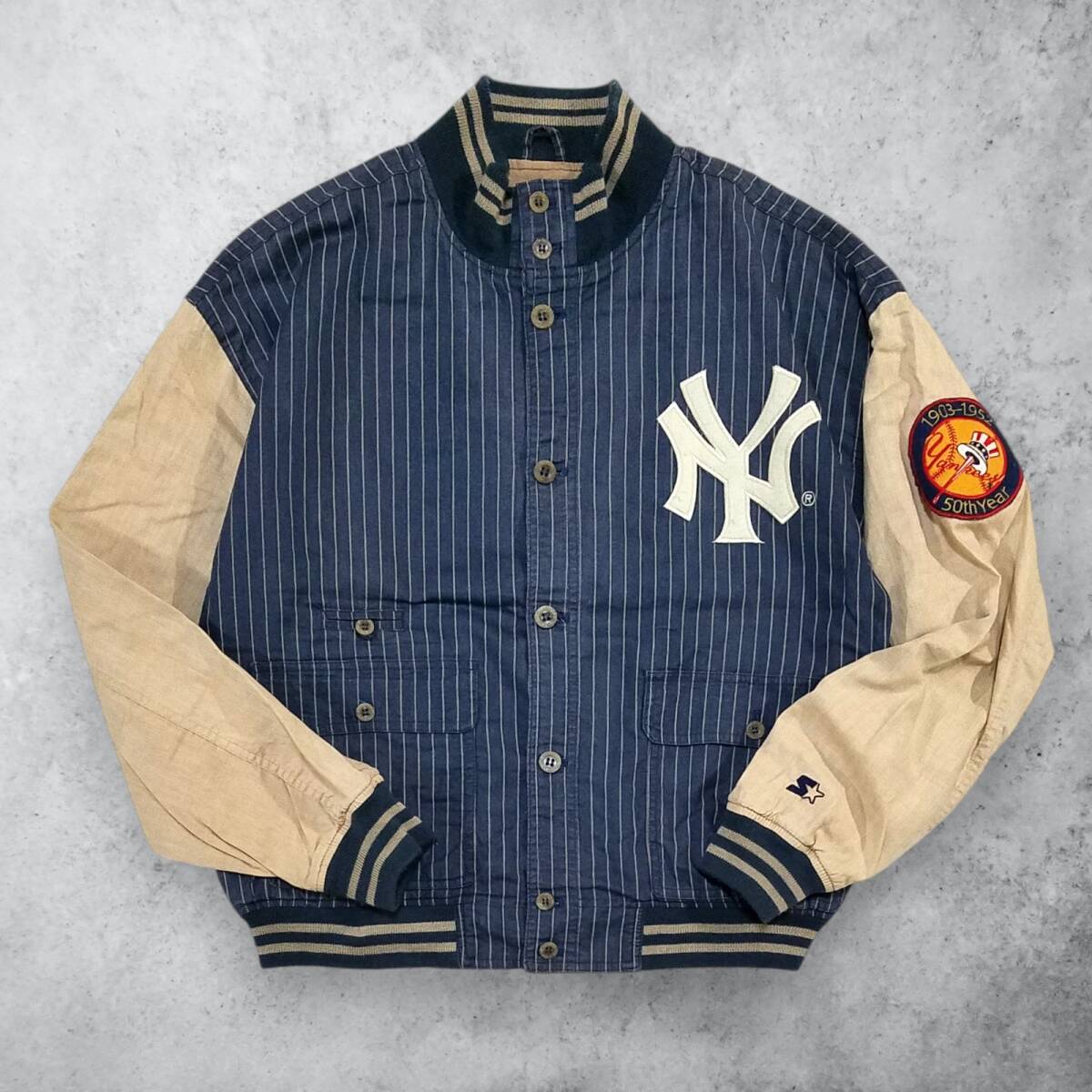 レア　90s　Cooperstown　STARTER　New York Yankees　クーパーズタウン コレクション　ニューヨークヤンキース　スターター　スタジャン