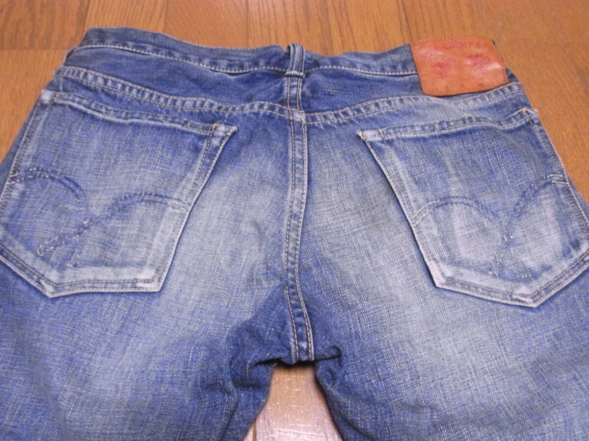 511-74/FULLCOUNT/フルカウント/1106RW/YUSAKU DENIM Real Used Wash/松田優作モデル/リアルユーズドウォッシュ/デニムパンツ/W32