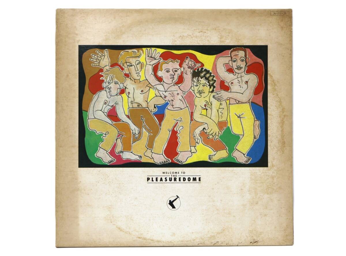★中2358 2枚組 Frankie Goes to Hollywood フランキー・ゴーズ・トゥ・ハリウッド/プレジャードーム レコード LP盤 アナログ盤 32509081