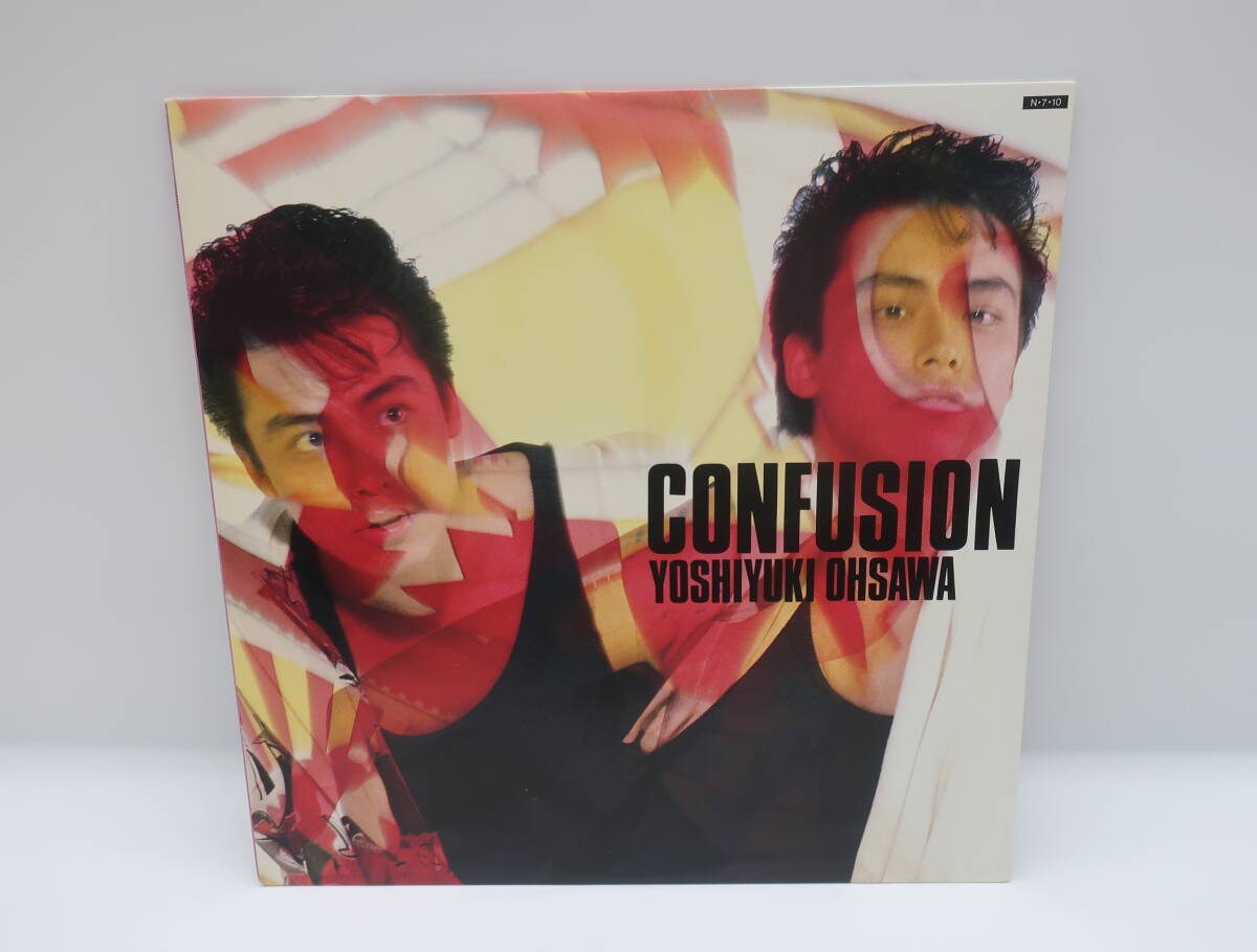 ★紗0015 大沢誉志幸 コンフュージョン OHSAWA YOSHIYUKI CONFUSION LP レコード コレクター放出品 同梱可 32509081