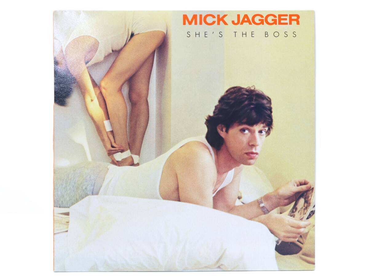 ★中2457 Mick Jagger ミック・ジャガー/She's the Boss シーズ・ザ・ボス レコード LP盤 アナログ盤 コレクター放出品 同梱可 32509081