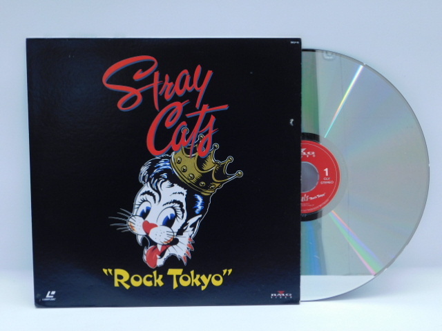 ★小1520 LD ストレイ・キャッツ ロック TOKYO STRAY CATS ROCK TOKYO ライブインジャパン’90 レーザーディスク コレクター品 32509081