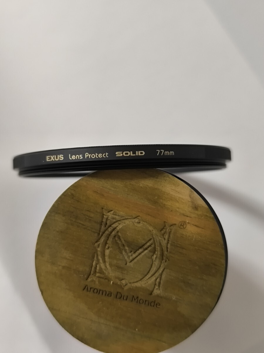 マルミ光機 EXUS Lens Protect SOLID 77mm 日本製　保護フィルター 面反射0.2％以下 撥水撥油 7倍強度の強化ガラス 帯電防止コーテイング