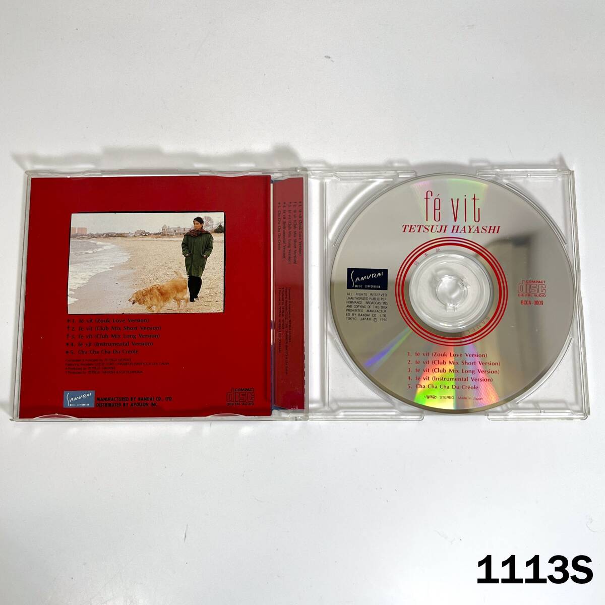 (志)【CD】林哲司/TETSUJI HAYASHI je vit フェビット BCCA-0009 シングル 全5曲 Cha Cha Cha Du Crole (o)1113S
