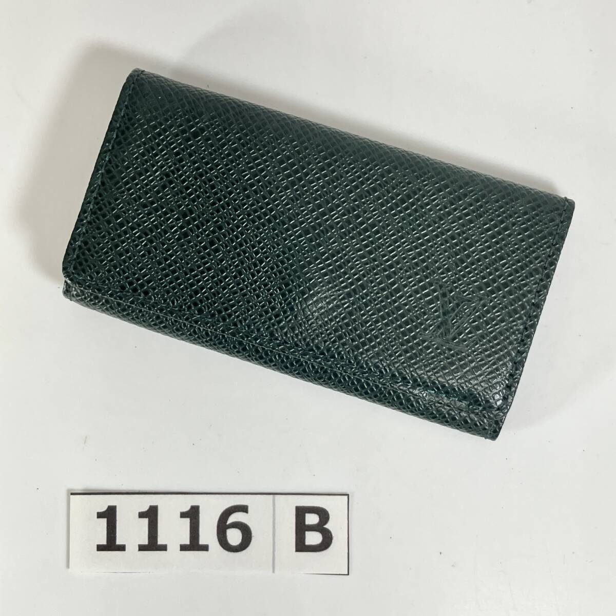 (志) LOUIS VUITTON ルイヴィトン タイガ ミュルティクル4 4連 キーケース M30524 リザード型押しカーフレザー (I)1116B