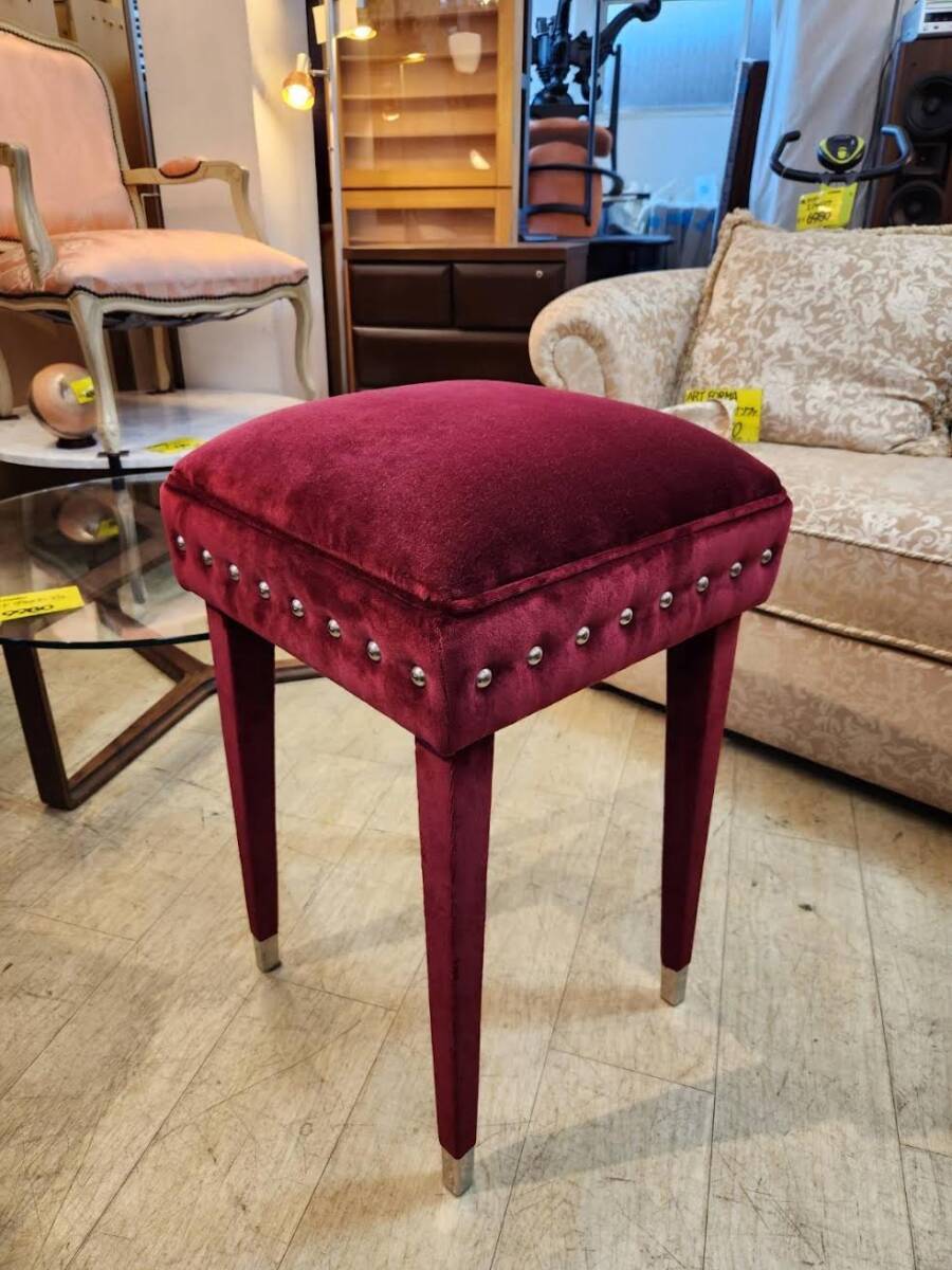 希少　在庫4脚あります★Nalesso×GUCCI スツール　イタリア製 日本未発売　グッチ店舗什器　アレッサンドロ・ミケーレ