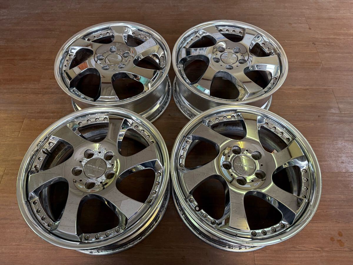 ENKEI エンケイ　AME シャレン ヴィンミューレ 18インチ 7.5J +48 PCD114.3 5穴 中古4本