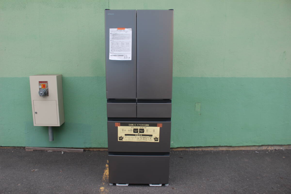 日立 HITACHI HWCタイプ（540L・幅65cm（観音開き）6ドア・ブラストモーブグレー） R-HWC54X H　2025年製 未使用に近い デモ展示品