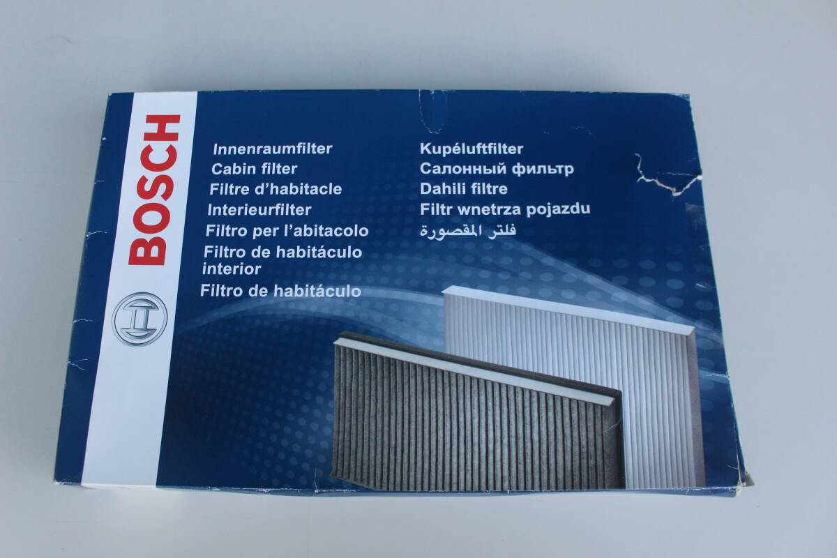 ボッシュ BOSCH　輸入車用エアコンフィルター キャビンフィルタープラス 4層構造 活性炭入脱臭機能付き 1987435560　未使用　箱痛み品