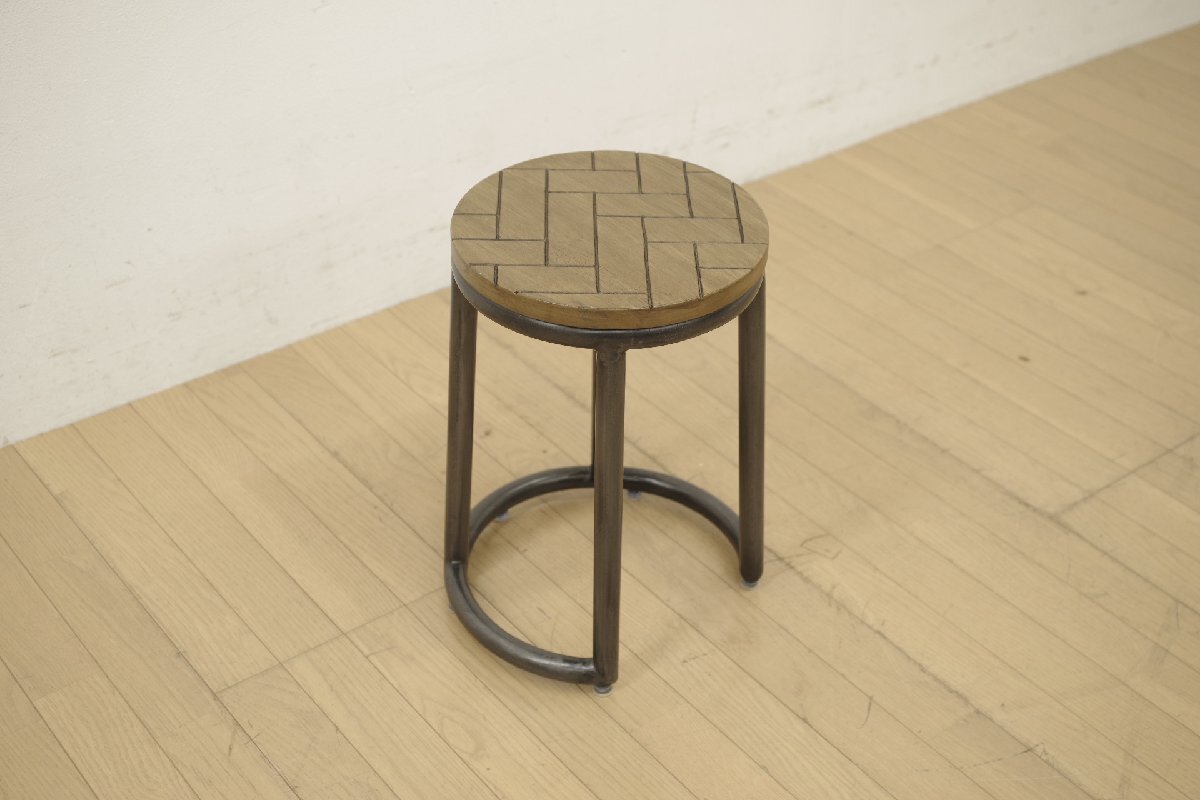 展示品 ASPLUND アスプルンド BOULTON ボールトン スツール 約W35×H45cm サイドテーブル リビング 花台 飾り台 玄関 シンプル モダン