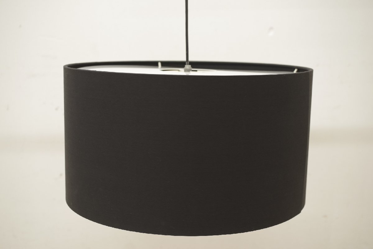モデルルーム展示品 ペンダントライト 天井照明 E26 セード ブラック 黒 リビング 寝室 店舗 シンプル モダン ※要工事