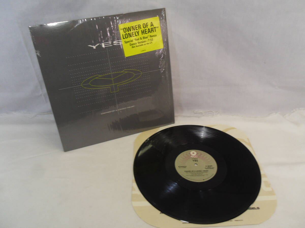 G91◇美盤◇レコード◇YES イエス◇OWNER OF A LONELY HEART ロンリー・ハート◇12インチ◇ATCO RECORDS 輸入盤◇送料800円◇