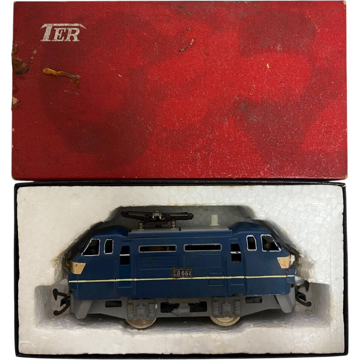 【中古品】エンドウ TER HOゲージ EB66完成 鉄道模型 電気機関車 現状品 動作未確認 A101388RG