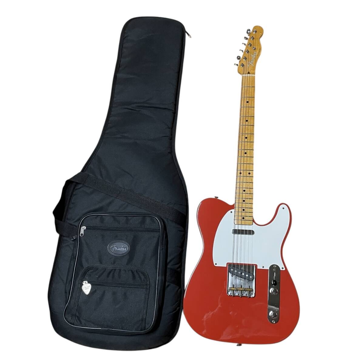 ◆Fender MEXICO フェンダー メキシコ テレキャスター エレキギター 3624g 97.5㎝ ソフトケース付 中古品/音出し・動作確認済 X94803NN